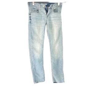 Denizen Boys Slim Fit Light Wash Jeans Adjustable Waist 5 Pocket 10 Blue #4372